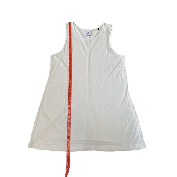 Cabi Womens White Sz S Style # 5323 Tank Top Rayon Blend - Picture 2 of 5